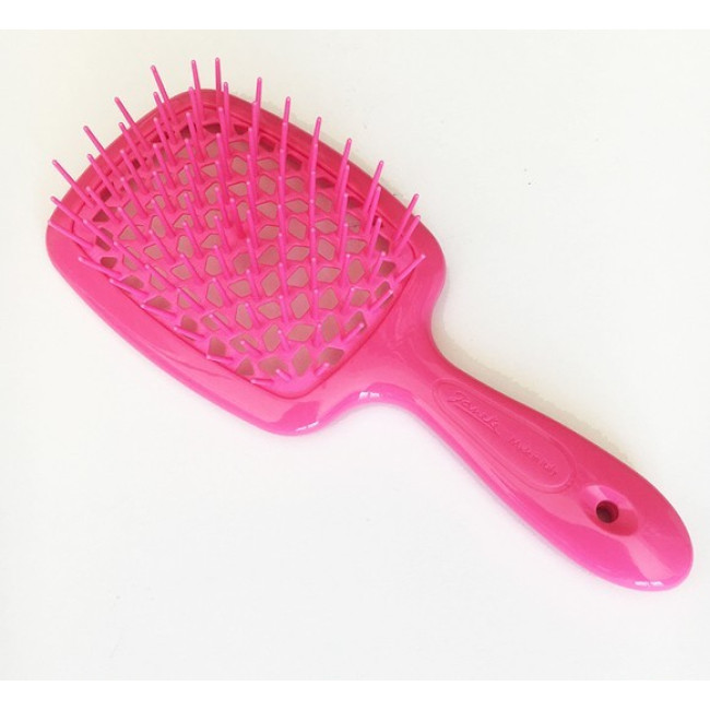 Расческа для волос массажная фуксия с фуксией Janeke Superbrush, фото 1 Расческа для волос массажная фуксия с фуксией Janeke Superbrush, фото 1