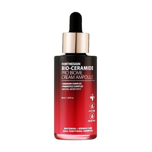 Крем-сироватка для обличчя з керамідами Fortheskin Bio-Ceramide Pro Biome Cream Ampoule 50ml