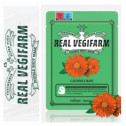 Маска FORTHESKIN SUPER FOOD REAL VEGIFARM DOUBLE SHOT MASK-CALENDULA [23ml], фото 4