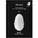 Тканинна маска для обличчя з чорним коконом JM Solution Water Luminous Silky Cocoon Mask Black, фото 2 Тканинна маска для обличчя з чорним коконом JM Solution Water Luminous Silky Cocoon Mask Black, фото 2