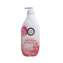 Парфюмированный гель для душа с ароматом цветов пиона Happy Bath Blooming Pink Flower Perfume Body Wash 1200ml