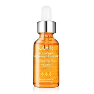 Сыворотка Высоконцентрированная Укрепляющая С Экстрактом Облепихи Jumiso  All Day Vitamin Brightening  Balancing Facial Serum #5 ml