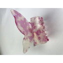 Заколка для волосся CHACOTT Hair Clip Metelyk White Pink 6.5x6cm, фото 4