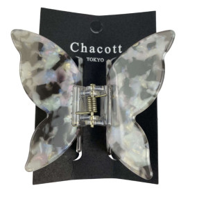 Заколка для волос CHACOTT Hair Clip Metelyk  White Grey 6.5x6cm