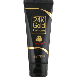 Маска-плёнка с коллагеном и золотом для лица Eyenlip 24K GOLD COLLAGEN PEEL OFF PACK 100ml