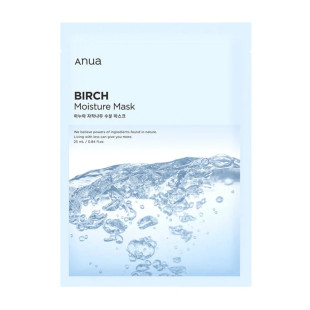Маска для обличчя ANUA BIRCH MOISTURE SHEET MASK 25ml