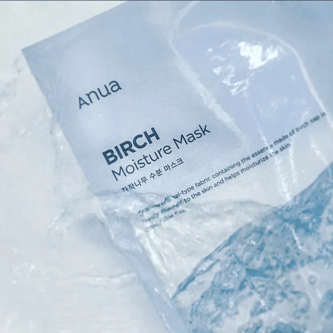 Маска для обличчя ANUA BIRCH MOISTURE SHEET MASK 25ml, фото 4 Маска для обличчя ANUA BIRCH MOISTURE SHEET MASK 25ml, фото 4