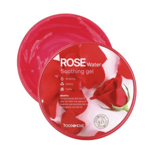Заспокійливий гель з рожевою водою  FOODaHOLIC Rose Water Soothing Gel  300 мл