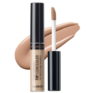 Консилер для маскування недоліків Saem Cover Perfection Tip Concealer #1.5 Natural Beige 6.5g