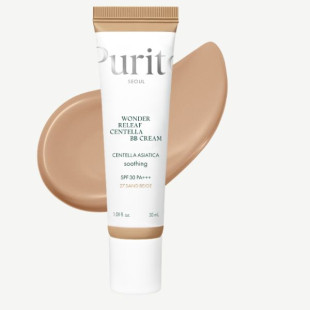 BB-крем із екстрактом центели азіатської PURITO Cica Clearing BB Cream #27 Sand Beige 30ml