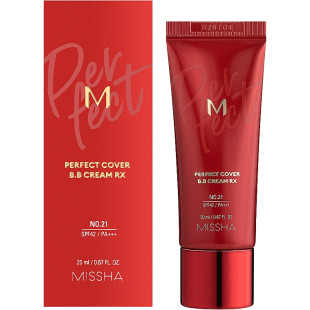 BB крем тональный Missha Perfect Cover B.B Cream RX SPF42/PA+++ 20ml NO.25