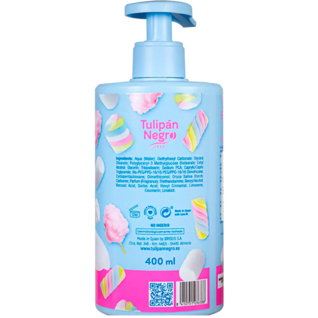 Лосьйон для тіла Tulipan Negro Бавовняна Хмара 400 мл , фото 4 Лосьйон для тіла Tulipan Negro Бавовняна Хмара 400 мл , фото 4