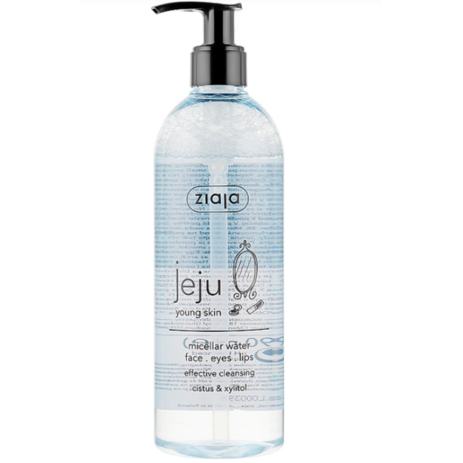Мицеллярная вода JEJU Ziaja 390 мл, фото 1 Мицеллярная вода JEJU Ziaja 390 мл, фото 1