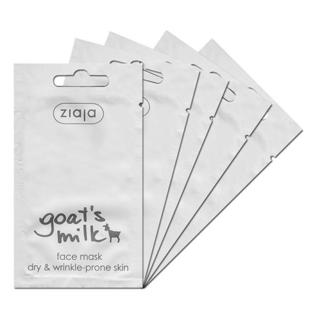 Маска для обличчя Козине молоко саше Ziaja 7мл, фото 4 Маска для обличчя Козине молоко саше Ziaja 7мл, фото 4