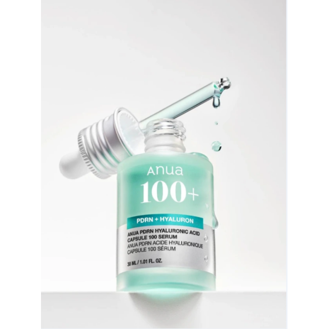 Сыворотка ANUA PDRN HYALURONIC ACID CAPSULE 100 SERUM 30ML, фото 3 Сыворотка ANUA PDRN HYALURONIC ACID CAPSULE 100 SERUM 30ML, фото 3