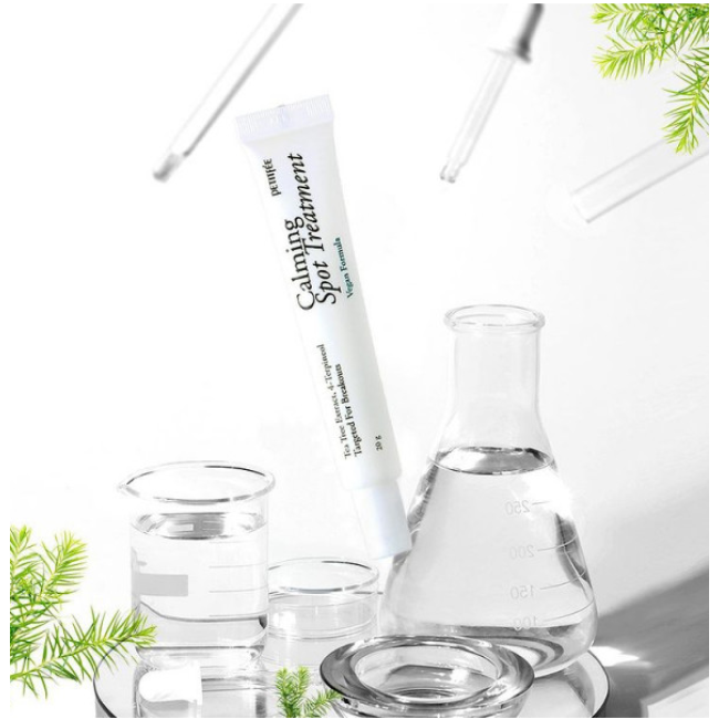 Точковий крем від запалень із екстрактом центели Petitfee CALMING SPOT TREATMENT 20ml, фото 3 Точковий крем від запалень із екстрактом центели Petitfee CALMING SPOT TREATMENT 20ml, фото 3