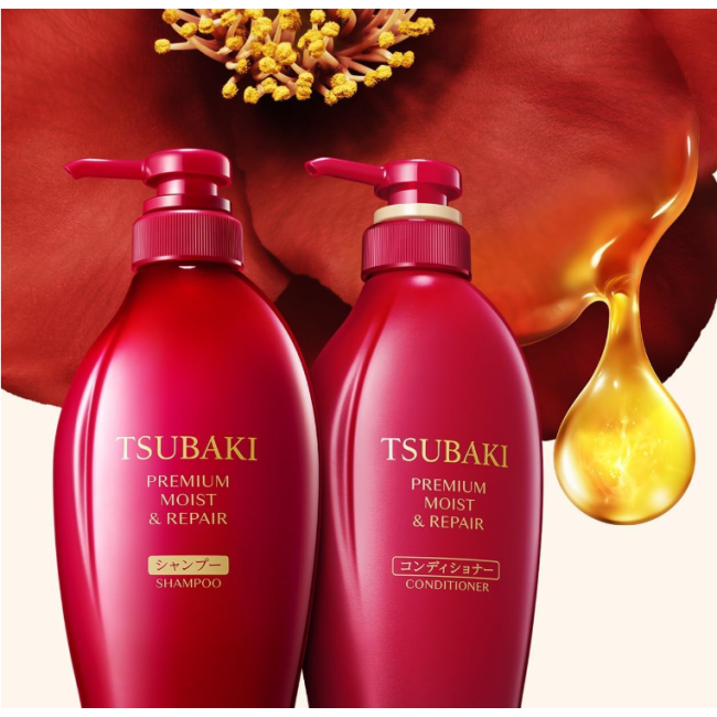Шампунь TSUBAKI Premium Moist & Repair Shampoo (refill) 300ml, фото 4 Шампунь TSUBAKI Premium Moist & Repair Shampoo (refill) 300ml, фото 4