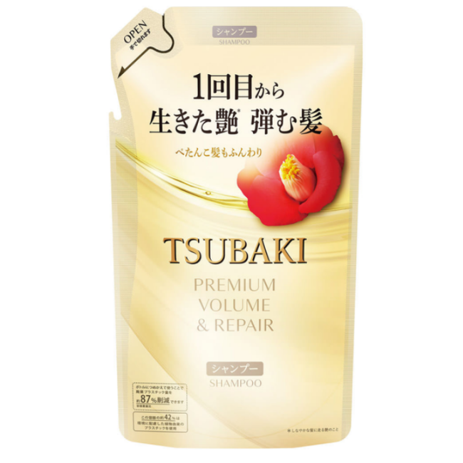 Шампунь TSUBAKI Premium Volume & Repair Shampoo (refill) 300ml, фото 1 Шампунь TSUBAKI Premium Volume & Repair Shampoo (refill) 300ml, фото 1