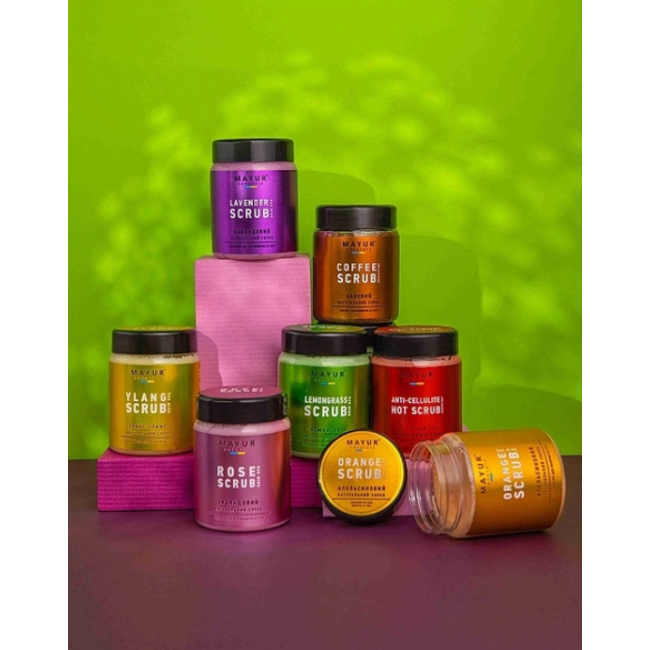 Солевой скраб Иланг-Иланг и Лимон ТМ Mayur 250 мл, фото 3 Солевой скраб Иланг-Иланг и Лимон ТМ Mayur 250 мл, фото 3