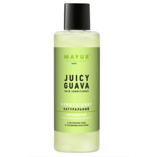 Кондиціонер Гуава натуральний, зміцнюючий проти випадіння волосся ТМ Mayur 200 мл Кондиціонер Гуава натуральний, зміцнюючий проти випадіння волосся ТМ Mayur 200 мл