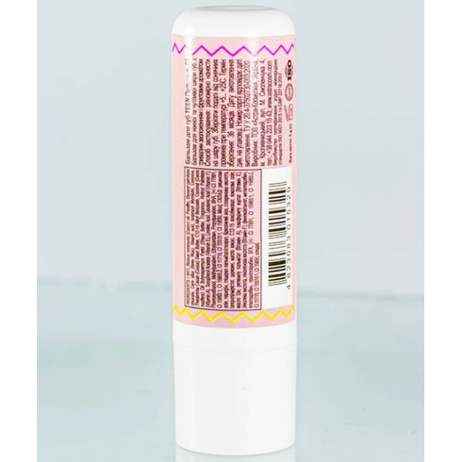 Бальзам для губ Teen Lip Balm F-13 Colour Intense 03 Mia Vitamin E Полуниця з перламутром 5g, фото 4 Бальзам для губ Teen Lip Balm F-13 Colour Intense 03 Mia Vitamin E Полуниця з перламутром 5g, фото 4