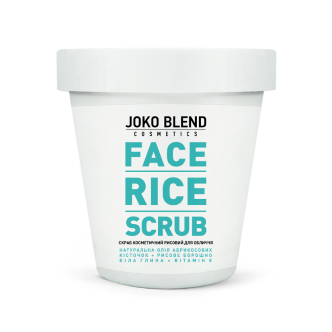 Рисовий скраб для обличчя Face Rice Scrub Joko Blend 100 г, фото 1