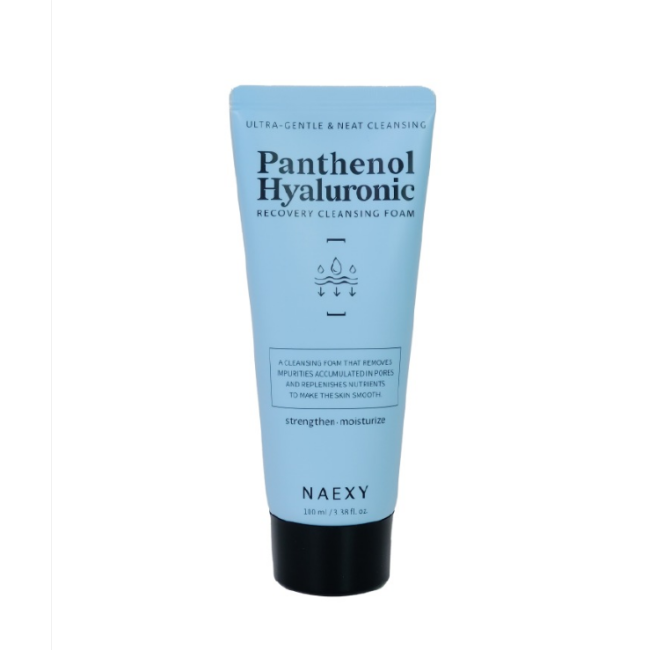 Гиалуроновая очищающая пенка для лица NAEXY Panthenol Hyaluronic Recovery Cleansing Foam 100ml, фото 3 Гиалуроновая очищающая пенка для лица NAEXY Panthenol Hyaluronic Recovery Cleansing Foam 100ml, фото 3