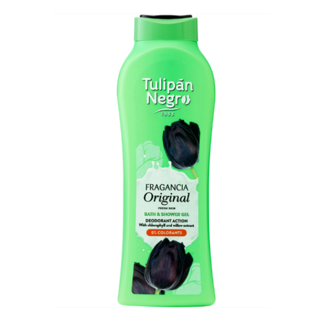 Гель для душа Tulipan Negro Original, 650 мл, фото 1 Гель для душа Tulipan Negro Original, 650 мл, фото 1