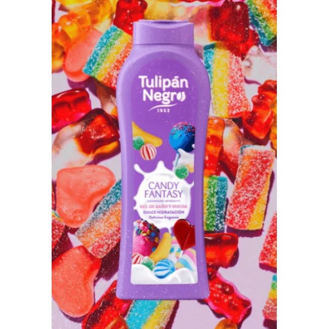 Гель для душу Tulipan Negro Солодкі фантазії, 650 мл, фото 4 Гель для душу Tulipan Negro Солодкі фантазії, 650 мл, фото 4