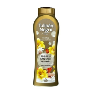 Гель для душа Tulipan Negro Floral Амбра и сандал, 650 мл