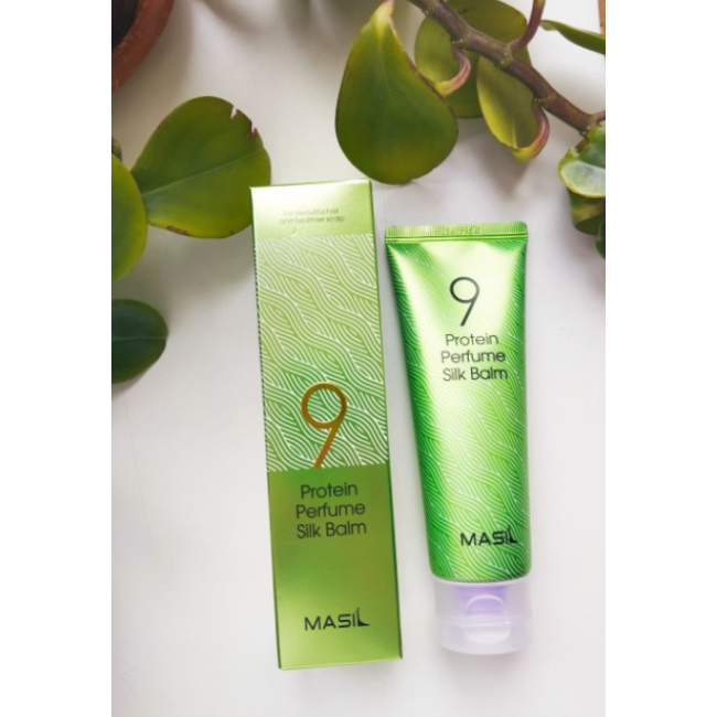Парфюмированный бальзам для волос с протеинами Masil 9 Protein Perfume Silk Balm 120ml, фото 3 Парфюмированный бальзам для волос с протеинами Masil 9 Protein Perfume Silk Balm 120ml, фото 3