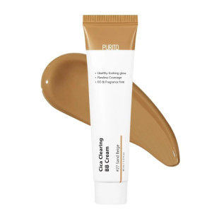 BB-крем із екстрактом центели азіатськоїPurito Seoul Cica Clearing BB cream #27 Sand Beige 30ml BB-крем із екстрактом центели азіатськоїPurito Seoul Cica Clearing BB cream #27 Sand Beige 30ml