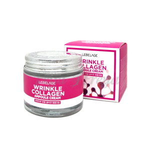 Ампульный крем для лица Lebelage Ampule Cream Wrinkle Collagen 70g