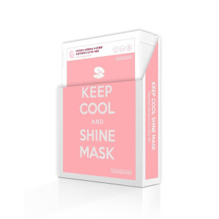 Маска Для Укрепления И Сияния Кожи С Жемчужной Пудрой И Нефритом Keep Cool Shine Intensive Brightening Mask