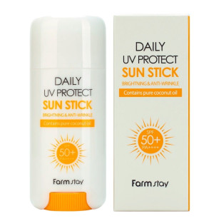 Солнцезащитный стик FarmStay Daily UV Protect Sun Stick SPF50+PA++++ 16г