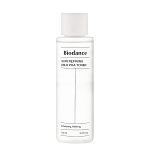 Зміцнювальний тонер для обличчя з PHA-кислотою Biodance Skin Refining Mild PHA Toner 150ml