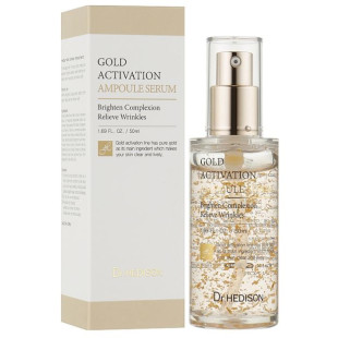 Сыворотка с коллоидным золотом Dr. Hedison Gold Activation Ampoule Serum 50ml