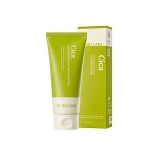 Пенка для умывания на основе экстракта центели Bergamo Intensive Cica Cleanser Foam 120ml