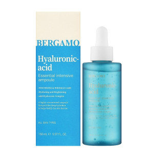 Сыворотка для лица с гиалуроновой кислотой Bergamo Hyaluronic Acid Essential Intensive Ampoule 150 ml