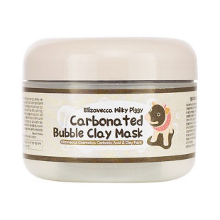 Маска Пузырьковая Для Глубокого Очищения Пор Elizavecca Carbonated Bubble Clay Mask