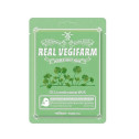 Тканинна маска Fortheskin Super Food Real Vegifarm Double Shot Mask-Cica [23ml], фото 2
