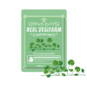 Тканинна маска Fortheskin Super Food Real Vegifarm Double Shot Mask-Cica [23ml], фото 3