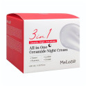 Нічний крем з церамідами універсальний 3-в-1 Meloso 3in1 All in One Ceramide Night Cream 100ml, фото 3