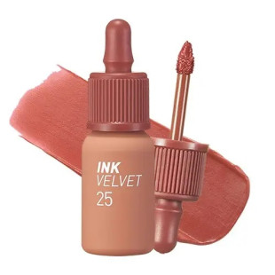 Матовий стійкий тінт для губ Peripera Ink Velvet 025 Cinnamon Nude