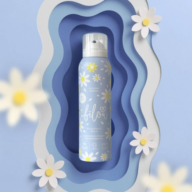 Дезодорант - спрей Bilou Deodorant Spray Bloomy Breeze 150 мл, фото 4
