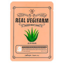 Тканинна маска Fortheskin Super Food Real Vegifarm Double Shot Mask-Aloe [23ml], фото 2