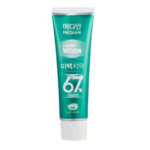 Отбеливающая зубная паста Median Dental White 67% Spear (светло-зеленая) 100ml