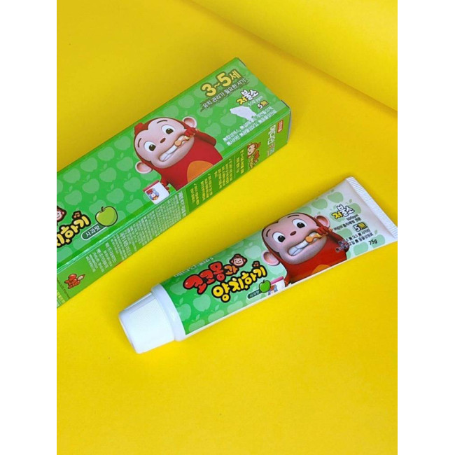 Зубная Паста Детская С Экстрактом Яблока Median Xylitol (Apple) Cocomong, фото 1 Зубная Паста Детская С Экстрактом Яблока Median Xylitol (Apple) Cocomong, фото 1