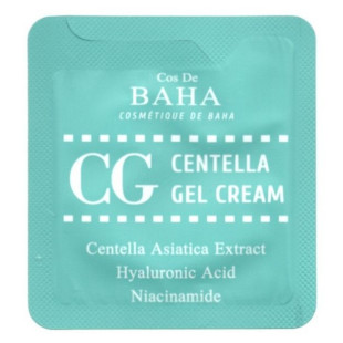 Гель-крем для обличчя з центелою COS DE BAHA CG Gel Cream 1.5ml