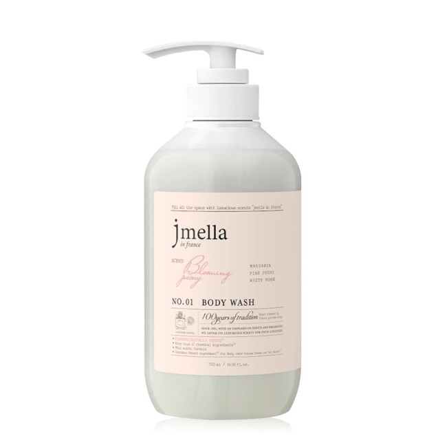 Гель для душа парфюмированный Jmella in france Blooming Peony Body Wash 500ml, фото 1